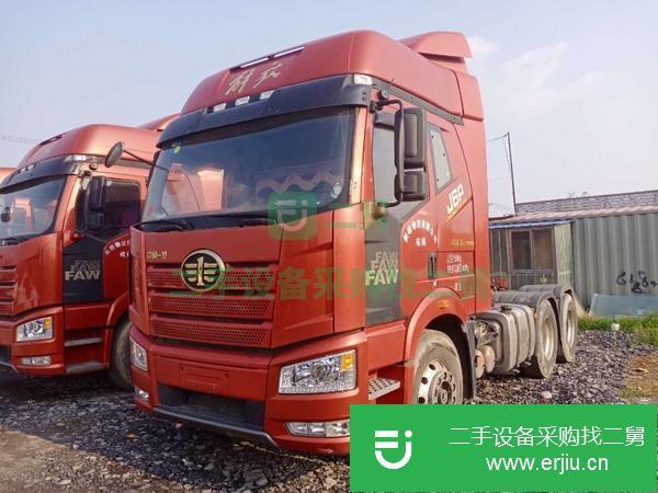 轉讓急售18年解放j6p牽引車  500馬力  國五排放