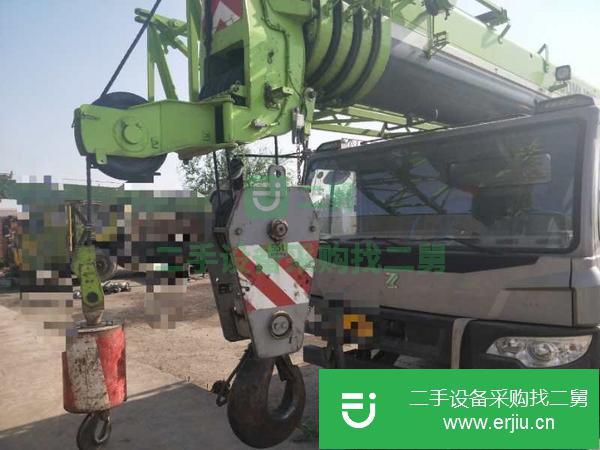 出售中聯(lián)55噸吊車、18年7月車
