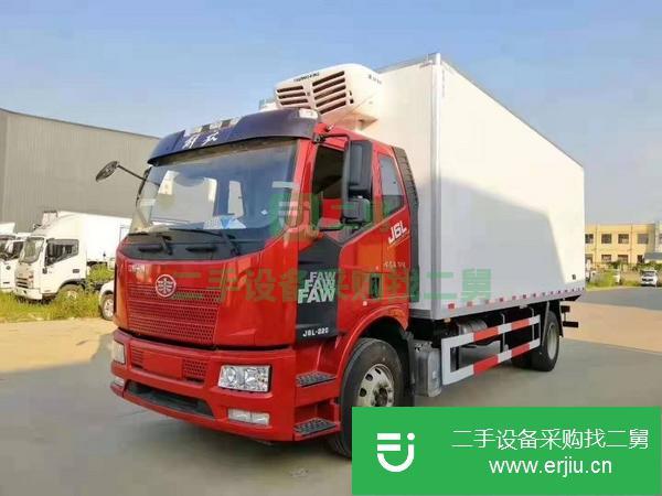 6米8解放J6L冷藏車現低價轉讓手續齊全支持分期