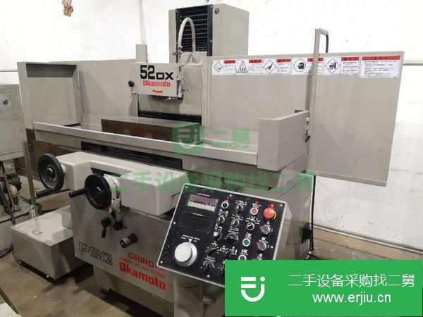 轉(zhuǎn)讓二手岡本大水磨床PSG95DX全自動(dòng)平面磨岡本手搖磨ACC350