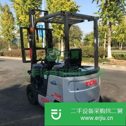 轉讓豐田1.5噸平衡重坐式二手電動九成新叉車