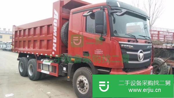 轉讓一批二手陜汽德龍歐曼豪沃后八輪前四后八自卸車無事故