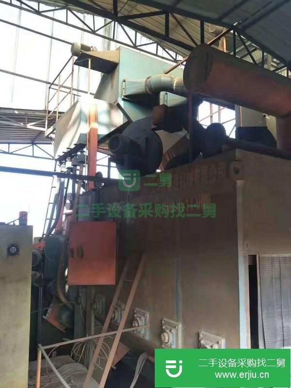 出售九成新通過式拋丸機。