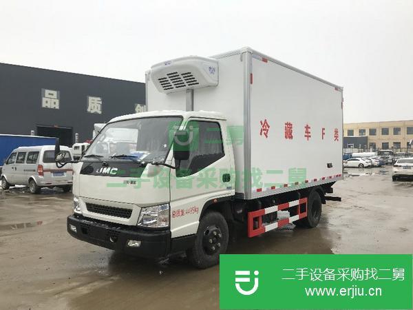 轉讓江鈴順達冷藏車一臺4.2米車型底盤扎實