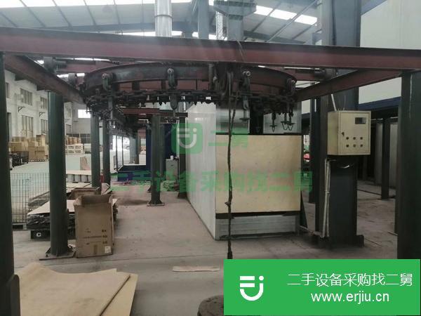 轉讓二手的160米懸掛鏈噴涂流水線
