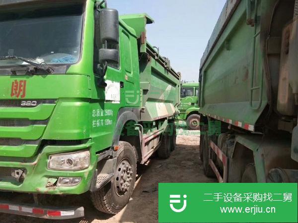轉讓二手工程自卸車 豪沃5米6國五18年二手翻斗車