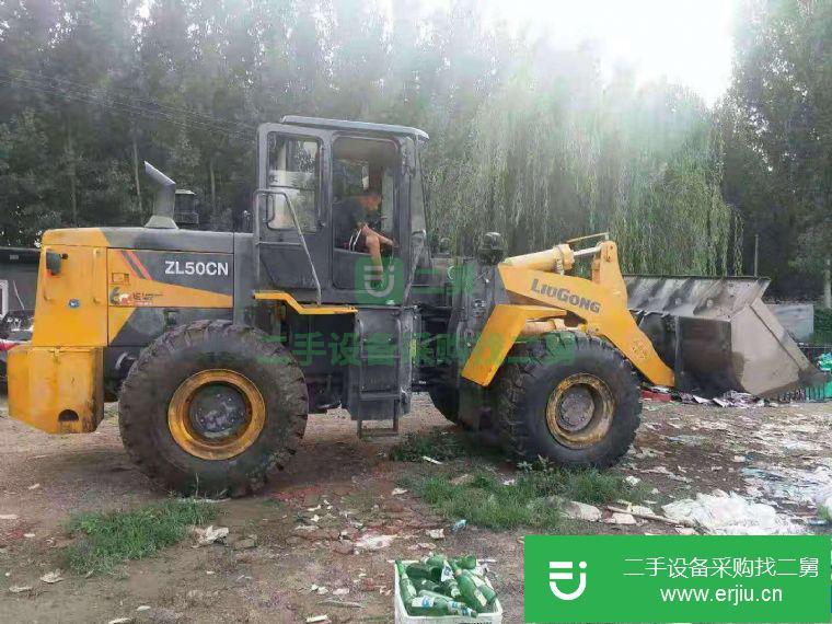 轉讓:出售二手50臨工裝載機