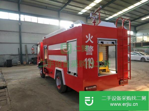 轉讓二手的國五雙排座5噸水罐消防車 水罐泡沫消防車 定制森林消防供水車包運