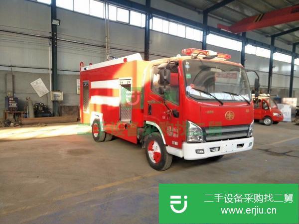 轉讓二手的國五雙排座5噸水罐消防車 水罐泡沫消防車 定制森林消防供水車包運
