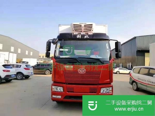 6米8解放J6L冷藏車現低價轉讓手續齊全支持分期