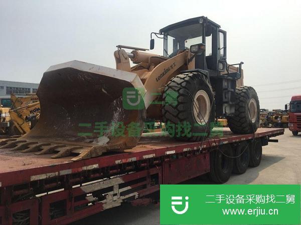 轉讓精品二手柳工龍工臨工30/50裝載機加長版側翻夾抱