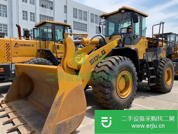 轉讓50隧道側翻鏟車柳工5噸裝載機