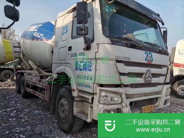 轉讓二手混凝土攪拌車 常年銷售14年國四豪沃14方水泥商混車