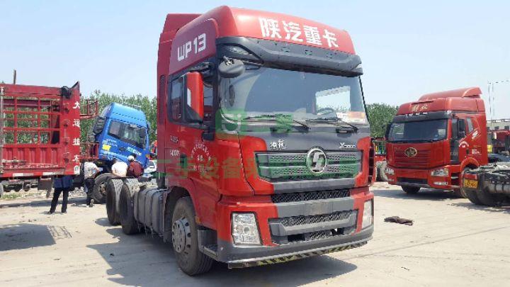 出售牽引車陜汽德龍X500/雙驅(qū)輕體，國(guó)五排放
