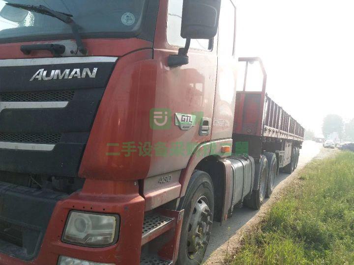 出售精品好車17年福田歐曼牽引車雙驅輕體國五排放