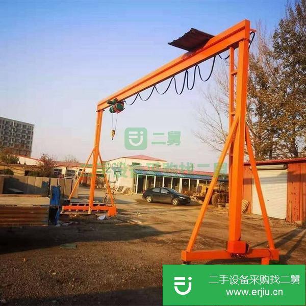 轉讓二手航吊龍門吊,5噸10噸門式起重機,電動葫蘆行車