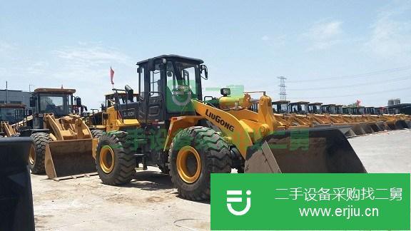 轉讓50隧道側翻鏟車柳工5噸裝載機