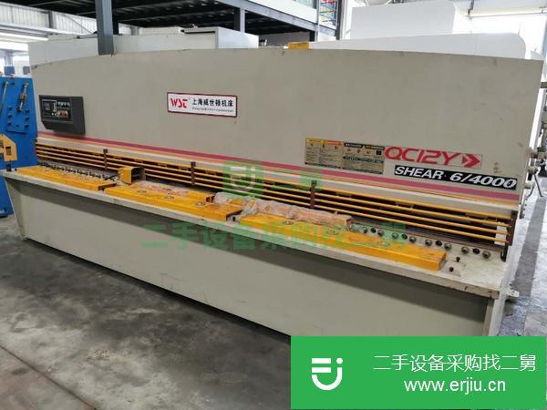 轉讓上海威世頓6乘4000剪板機