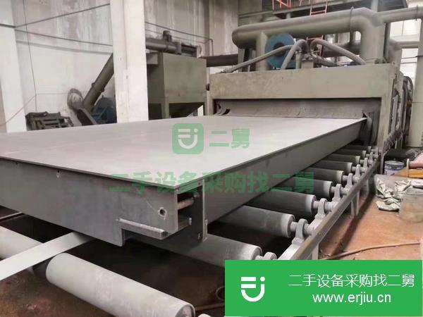 出售9成新Q6935-10大型通過式拋丸機。