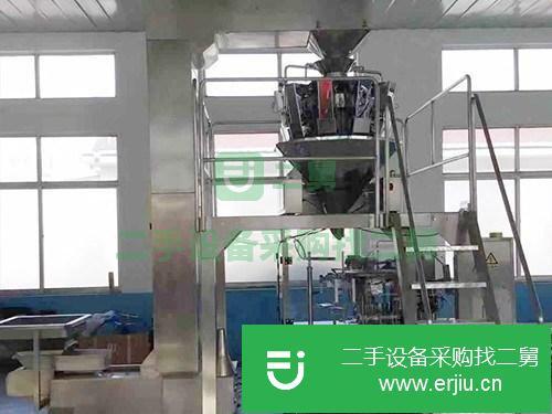 出售二手飼料給袋式包裝機 二手中藥顆粒粉末給袋式包裝機