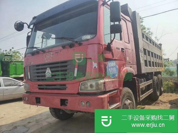 轉讓豪沃5米8二手翻斗車 誠信出售無手續二手后八輪自卸車