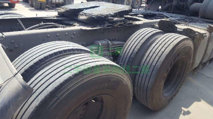 出售牽引車陜汽德龍X500/雙驅(qū)輕體，國(guó)五排放