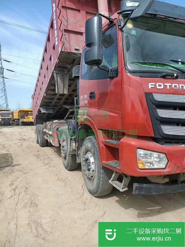 轉讓歐曼國五8米2前四后八二手自卸車 便宜促銷二手渣土車