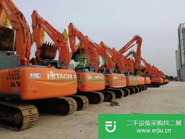 轉(zhuǎn)讓海關(guān)進(jìn)口神鋼、日立、小松、卡特、沃爾沃二手挖掘機(jī)