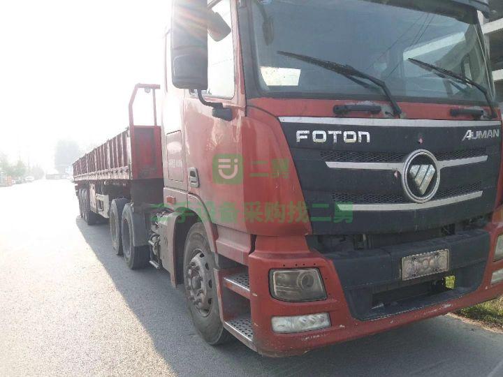 出售精品好車17年福田歐曼牽引車雙驅輕體國五排放
