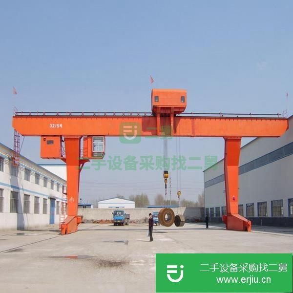 轉讓二手航吊龍門吊,5噸10噸門式起重機,電動葫蘆行車