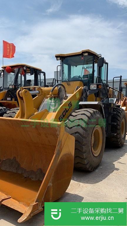 轉讓50隧道側翻鏟車柳工5噸裝載機