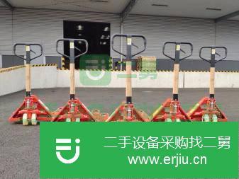 出售九成新二手手動叉車