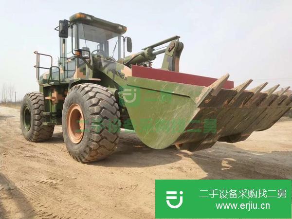 轉讓二手龍工855D加長臂裝載機
