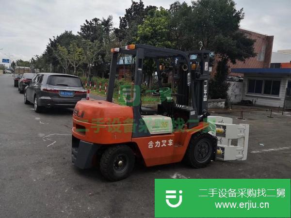 轉讓二手3噸合力叉車,自動擋4米二手叉車