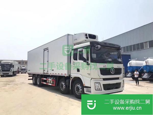 轉讓9米6陜汽德龍前四后八冷藏車可分期全國售后