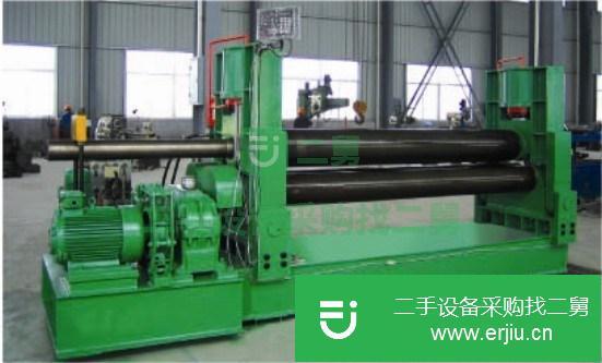 出售二手實心南通產W11S-30*2500上棍萬能式全自動卷板機