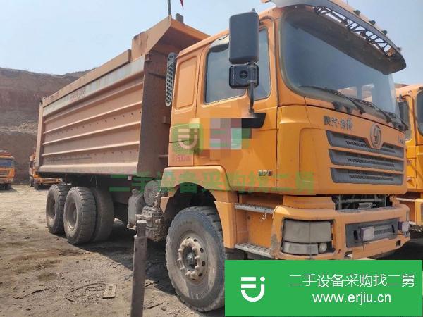 出售二手陜汽德龍F3000后八輪自卸車
