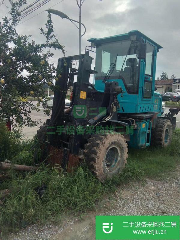 轉讓二手兩頭忙叉車裝載機小型微挖機