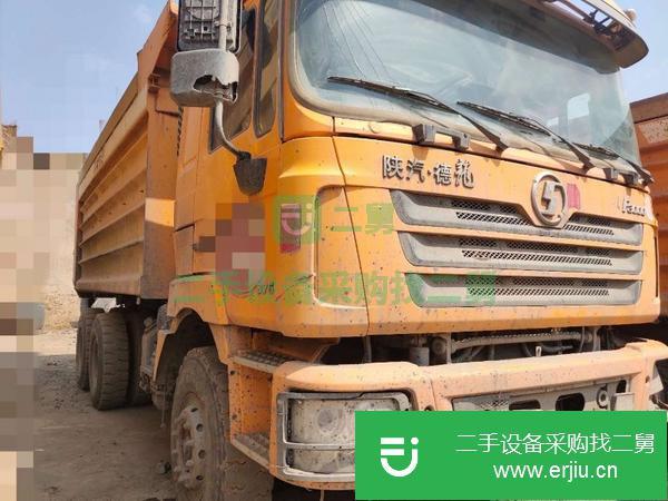 出售二手陜汽德龍F3000后八輪自卸車