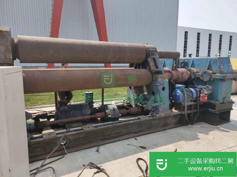 轉(zhuǎn)讓二手鄂重卷管機(jī) 卷板機(jī)45*2500卷管機(jī)，減速機(jī)雙輸出