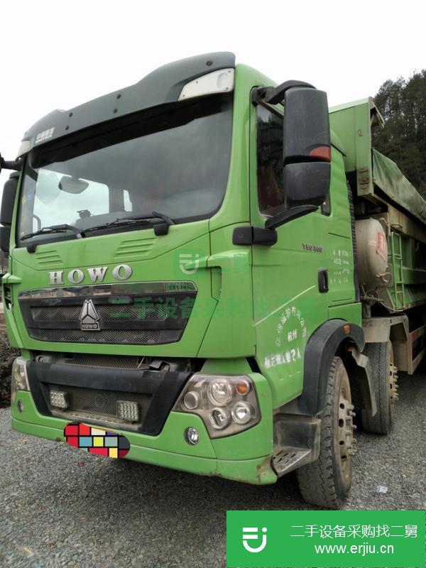 轉讓國五豪沃前四后八環保自卸車