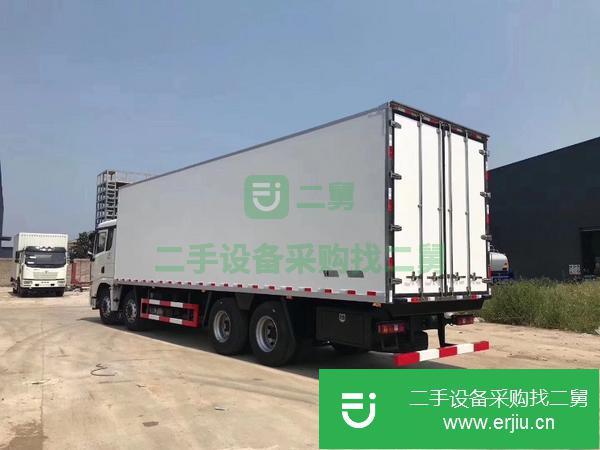 轉讓9米6陜汽德龍前四后八冷藏車可分期全國售后