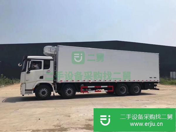 轉讓9米6陜汽德龍前四后八冷藏車可分期全國售后