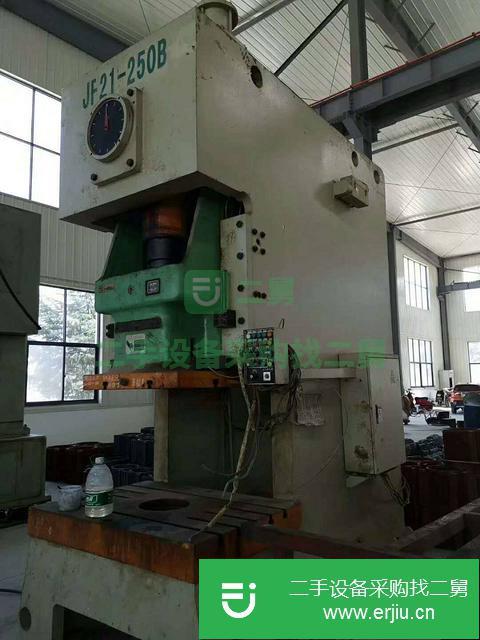 轉讓二手揚力JF21-250B開式固定壓力機