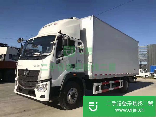 6米6福田歐馬可S5黃牌水餃蛋糕鮮肉運(yùn)輸冷藏車(chē)出售
