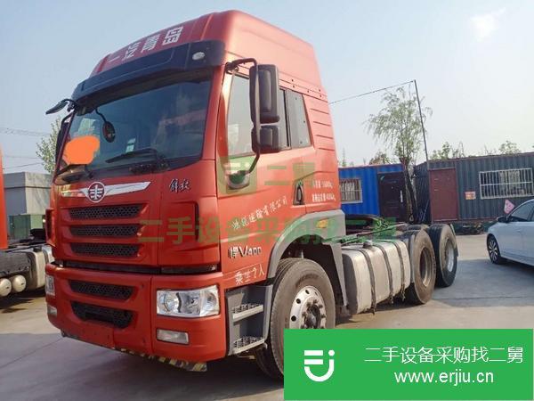 轉(zhuǎn)讓急售18年德龍牽引車  430馬力   國五排放