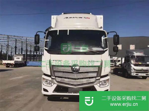 6米6福田歐馬可S5黃牌水餃蛋糕鮮肉運(yùn)輸冷藏車(chē)出售