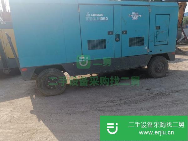 轉讓出售二手復盛1050柴移空壓機