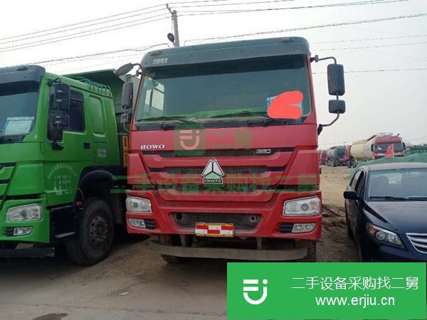 轉讓急售19年豪沃自卸車 前四后八 國五 8.2米 380馬力
