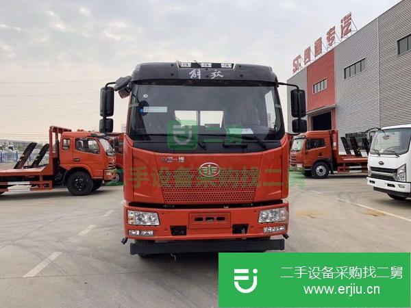 出售二手的九成新的東風齊星后八輪平板運輸車
